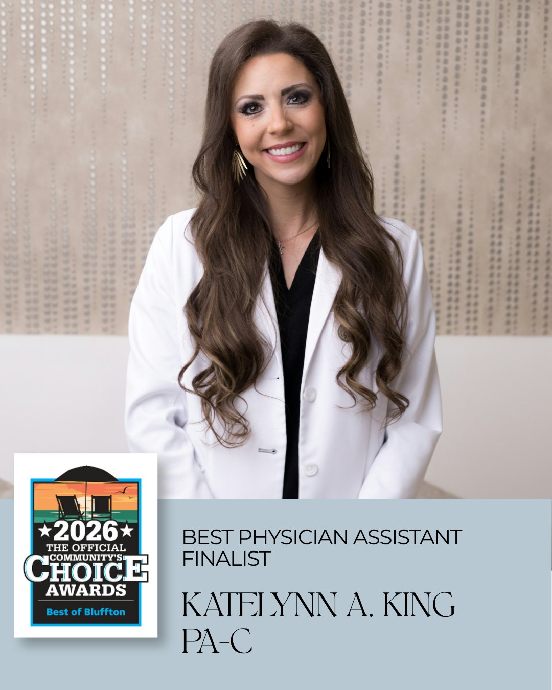 Bluffton voted, and two of ours made the list. 🤍

Kylie Gratton Clark, APRN, FNP-BC — Best Nurse Practitioner
Katelynn King, PA-C — Finalist, Best Physician Assistant

These awards aren’t decided by a panel. They’re decided by the people who have sat in their chairs, trusted their care, and cared enough about their experience to cast a vote.

That means a lot.

We’re so proud of Kylie and Katelynn and grateful to have them as part of the LUX team. ✨