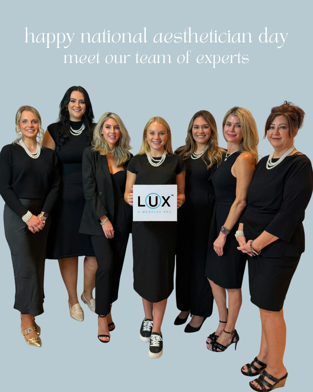 The reason your skin looks this good has a name. Actually, several...

Today is National Aesthetician Day, and we couldn’t let it pass without celebrating the women behind our facials, HydraFacials, chemical peels, and microneedling. They notice what’s changed since your last visit. They remember what your skin didn’t love, and they build a routine around how you actually live. 💛 

Have a favorite LUX aesthetician? Tell her thank you in the comments, or book your next facial at the link in our bio.

---
Our licensed aestheticians care for patients at our Bluffton,  Hilton Head Island, and Beaufort locations, offering medical-grade facials, chemical peels, and microneedling designed for natural results. If you’re looking for skincare in Bluffton, SC, or a med spa on Hilton Head Island that treats your skin as a long-term relationship, they would love to meet you.

#NationalAestheticianDay #LuxAMedSpa #BlufftonSC #HiltonHeadIsland #MedSpaHiltonHead #MedicalSpaBluffton #SouthCarolinaMedSpa #NaturalResults #AgeGracefully #LookLikeYourselfJustBetter #LuxuryMedSpa #5StarMedSpa #BlufftonBeauty #HiltonHeadBeauty